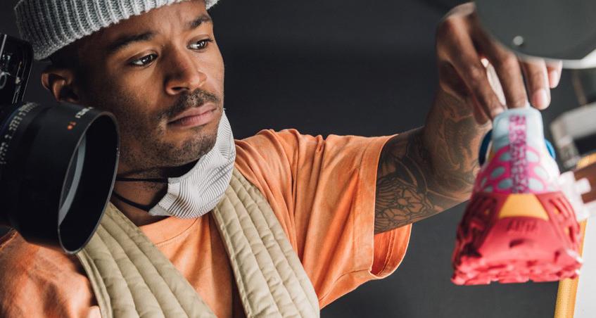 Salehe Bembury revela novas imagens de colaboração com a ANTA - THE GAME