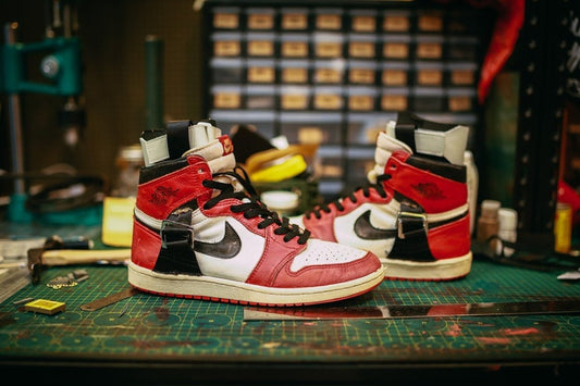 SBTG se inspirada no modificado Air Jordan 1 Chicago rehab em novo projeto - THE GAME