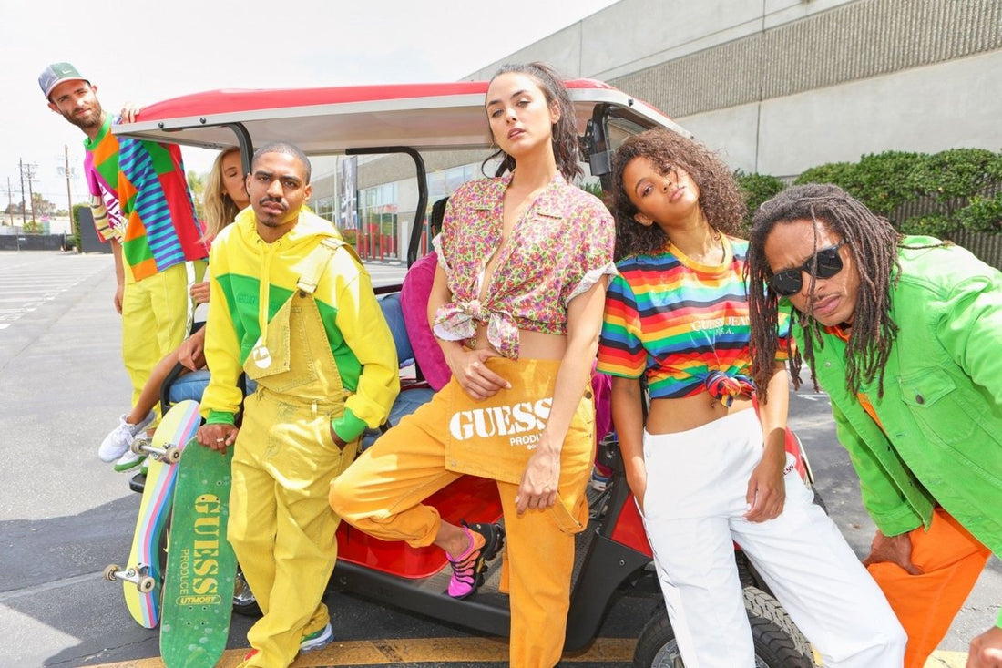 Sean Wotherspoon assina coleção capsula vibrante para a Guess Jeans USA - THE GAME