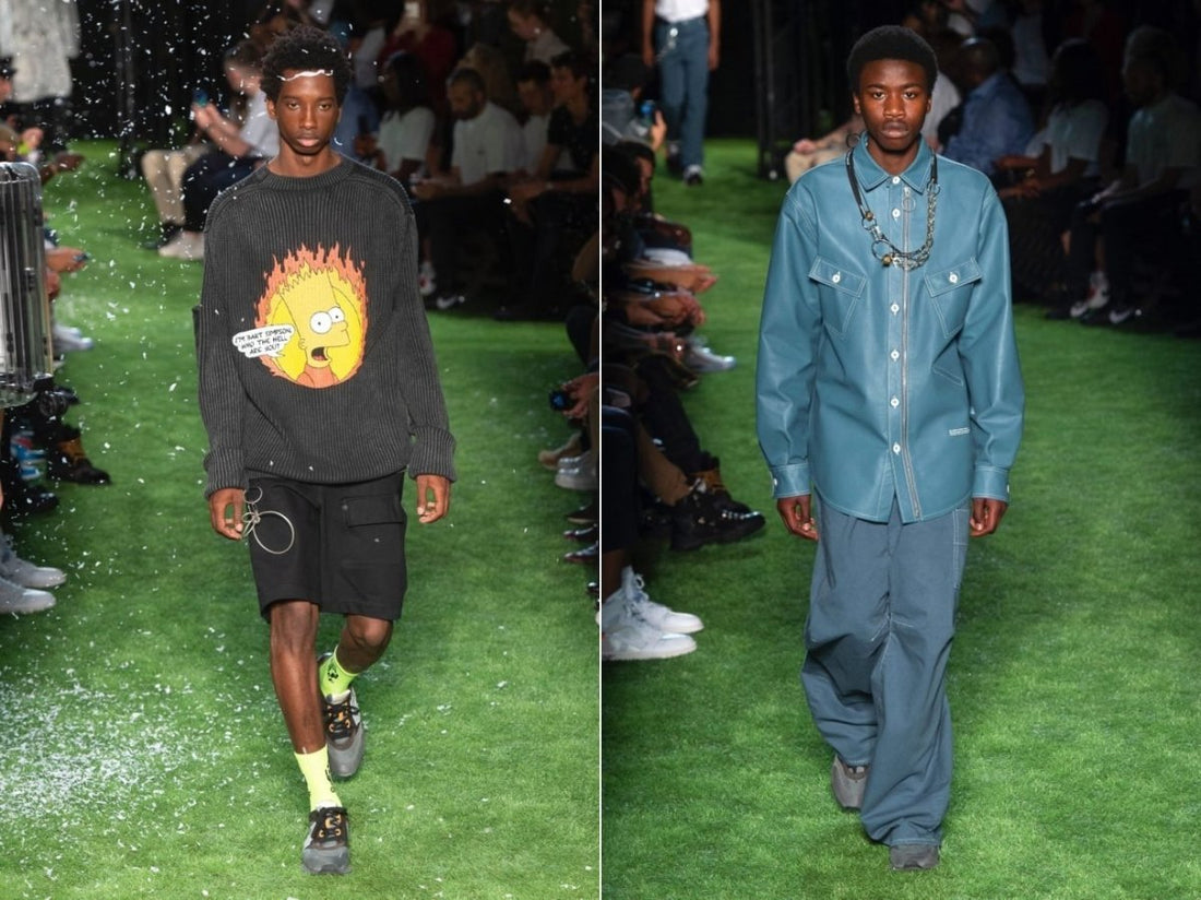 Simpsons e Rebeldia: confira o que rolou no desfile da coleção de SS/19 da Off-White - THE GAME