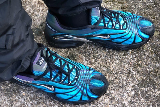 Skepta x Nike Air Max Tailwind V é revelado em versão Blue - THE GAME