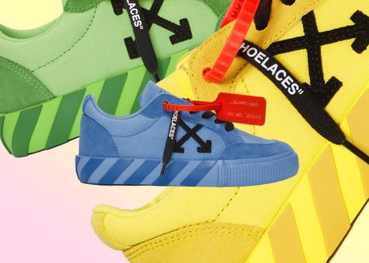 Ssense apresenta três interações do Off-White Vulcanized Low - THE GAME