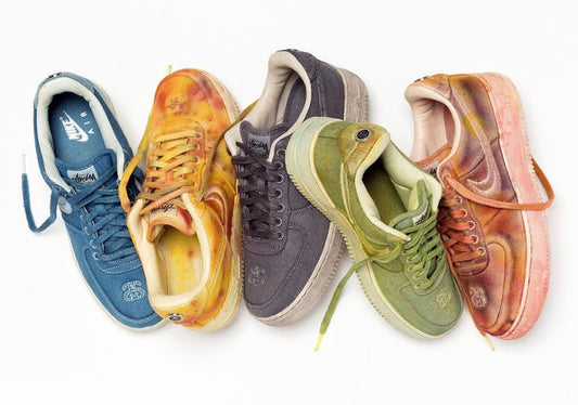 Stüssy deve lançar Nike Hand Dyed Air Force 1 - THE GAME