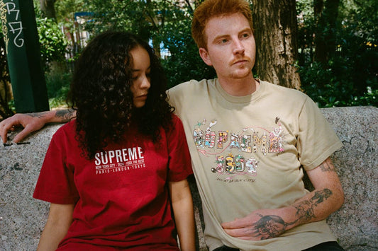 Supreme revela novas Tees Summer 24 - THE GAME