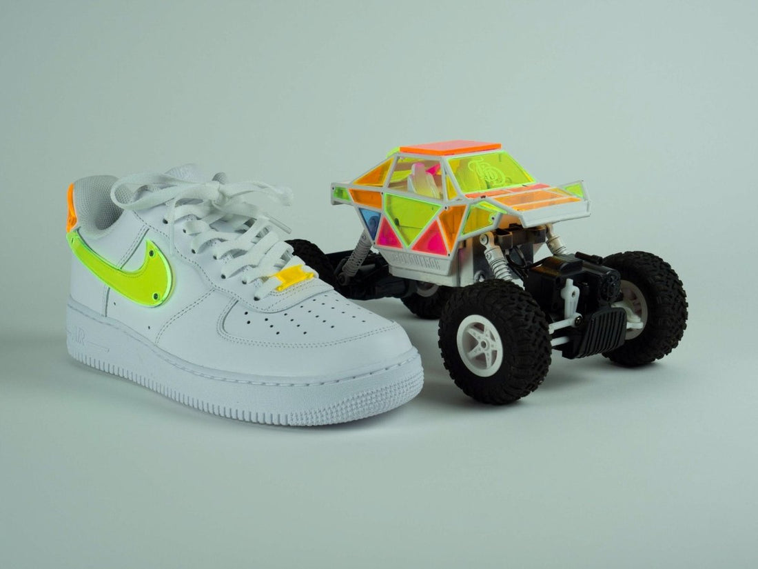 TBD in Process adiciona partes acrílicas ao Nike Air Force 1 - THE GAME