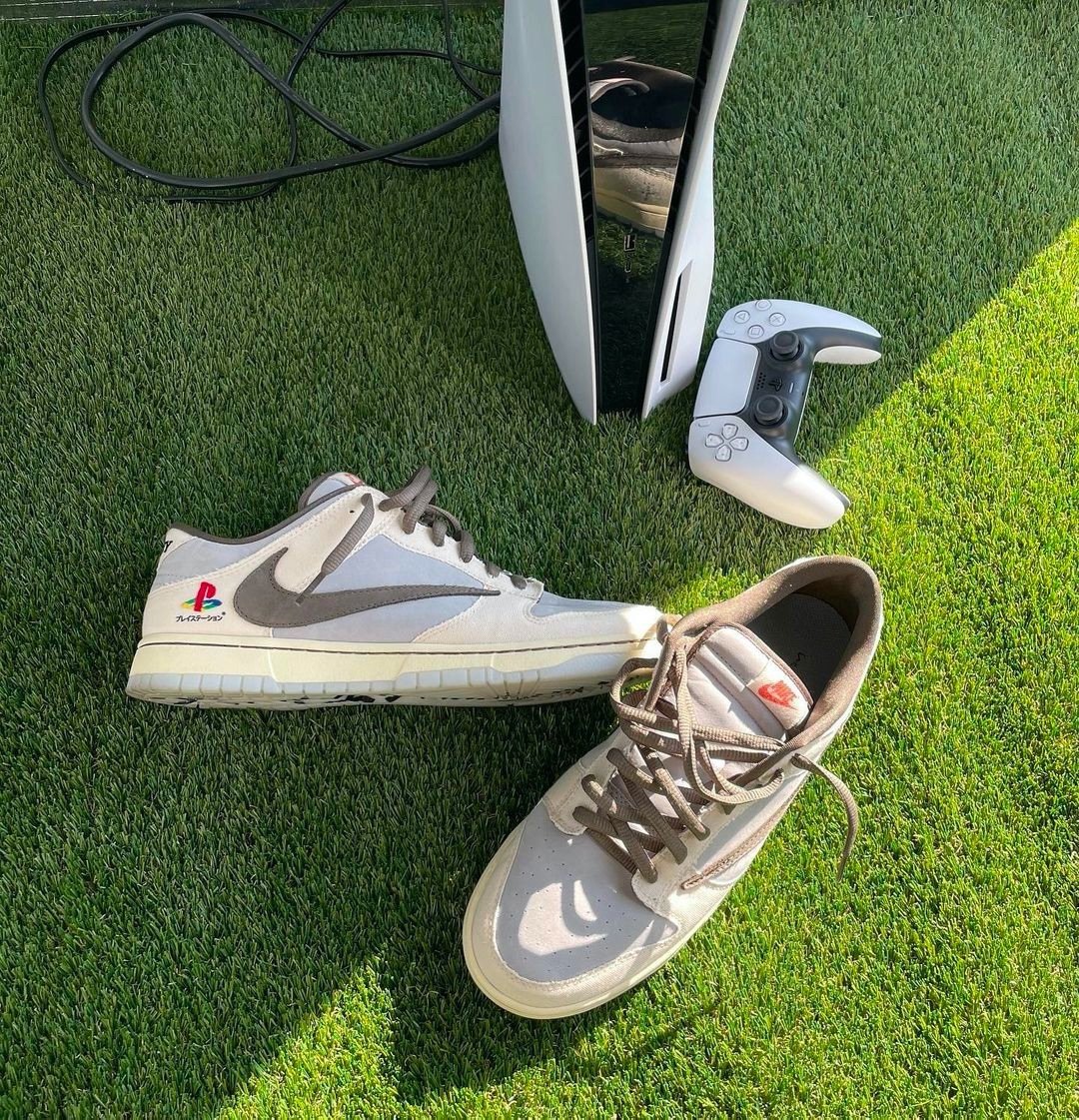 Travis Scott x PlayStation x Nike Dunk Low é lançado por meio de sorteio - THE GAME