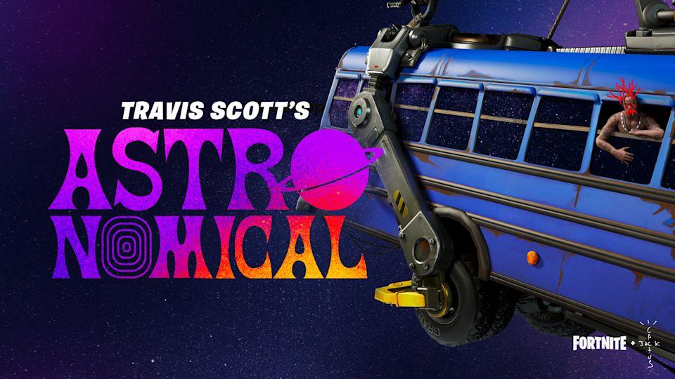 Turnê Astronomical de Travis Scott chega ao Fortnite a partir de 23 de Abril