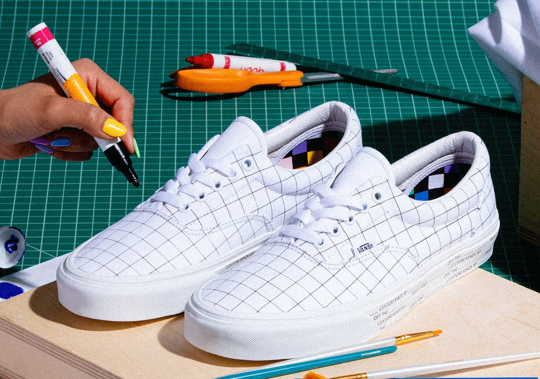 Vans transforma silhuetas em livros para colorir - THE GAME