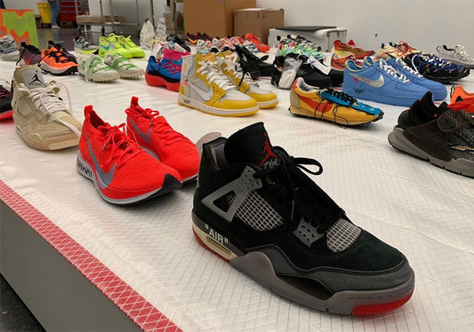 Virgil Abloh revela samples da collab Off-White x Nike não lançados no MCA - THE GAME