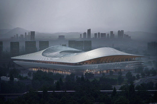Zaha Hadid Architect projeta novo International Football Centre na China - THE GAME
