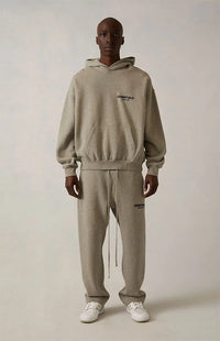 Conjunto Essentials "Dark Oatmeal"