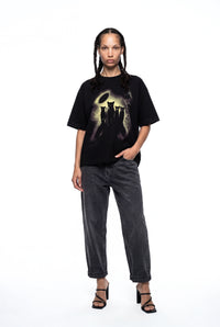 Alcateia Boxy Tee "Black"