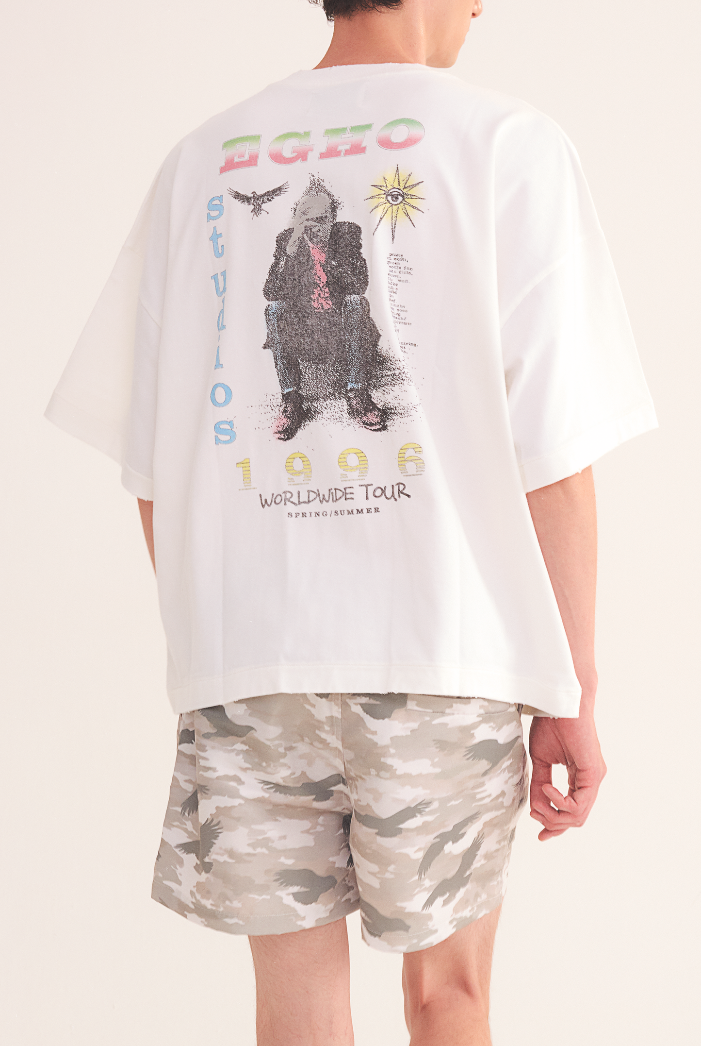 Worldwide Tour Overboxy Tee "Off White"