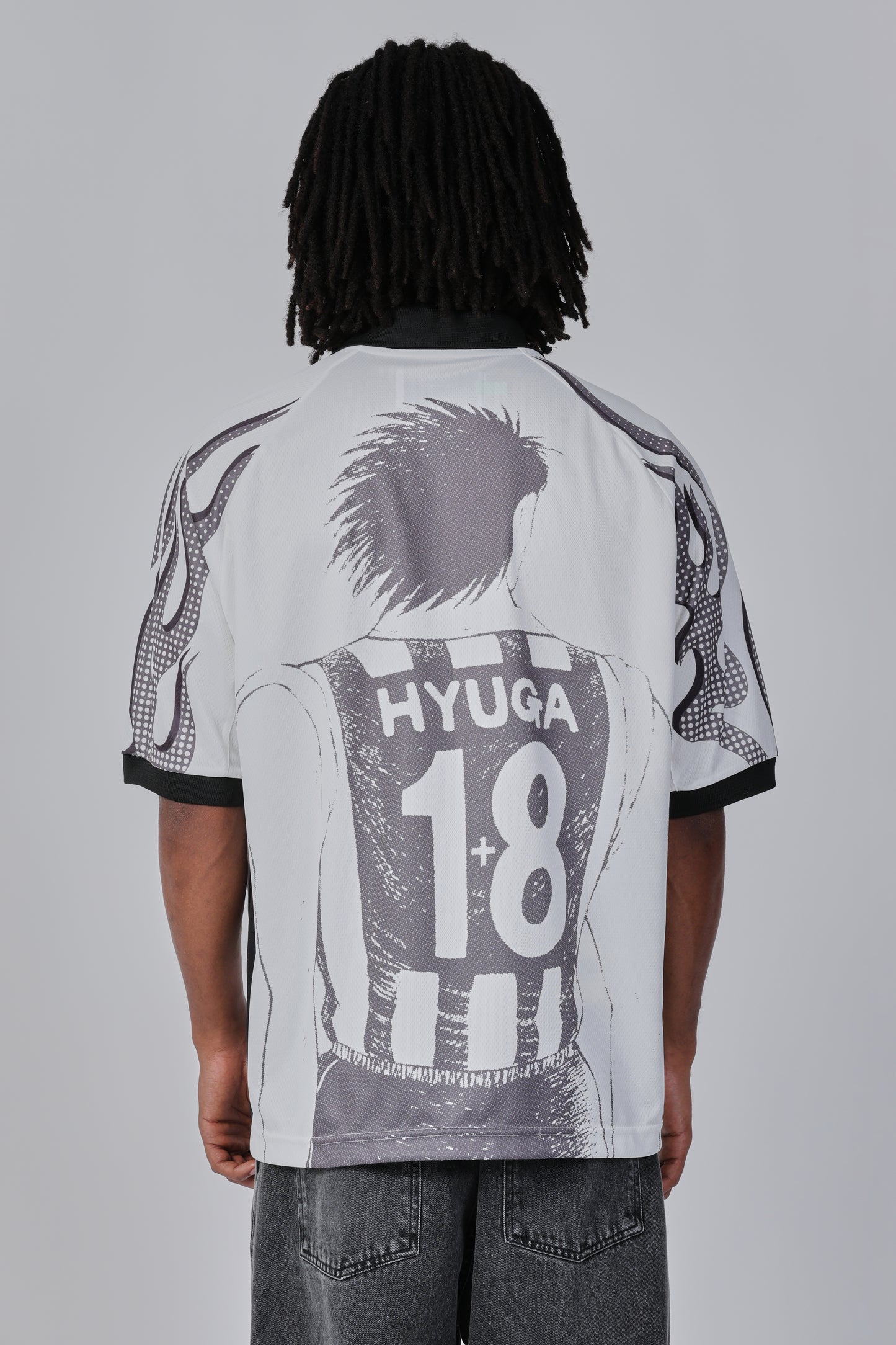 Hyuga Soccer Jersey "Off White"