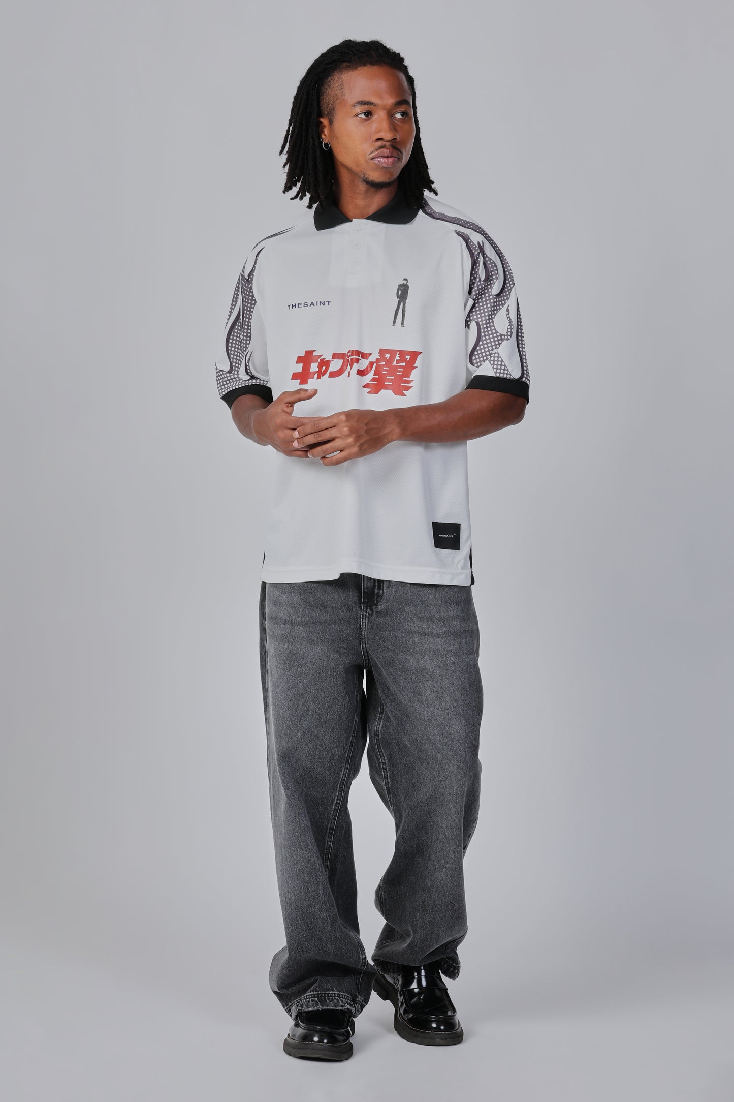 Hyuga Soccer Jersey "Off White"
