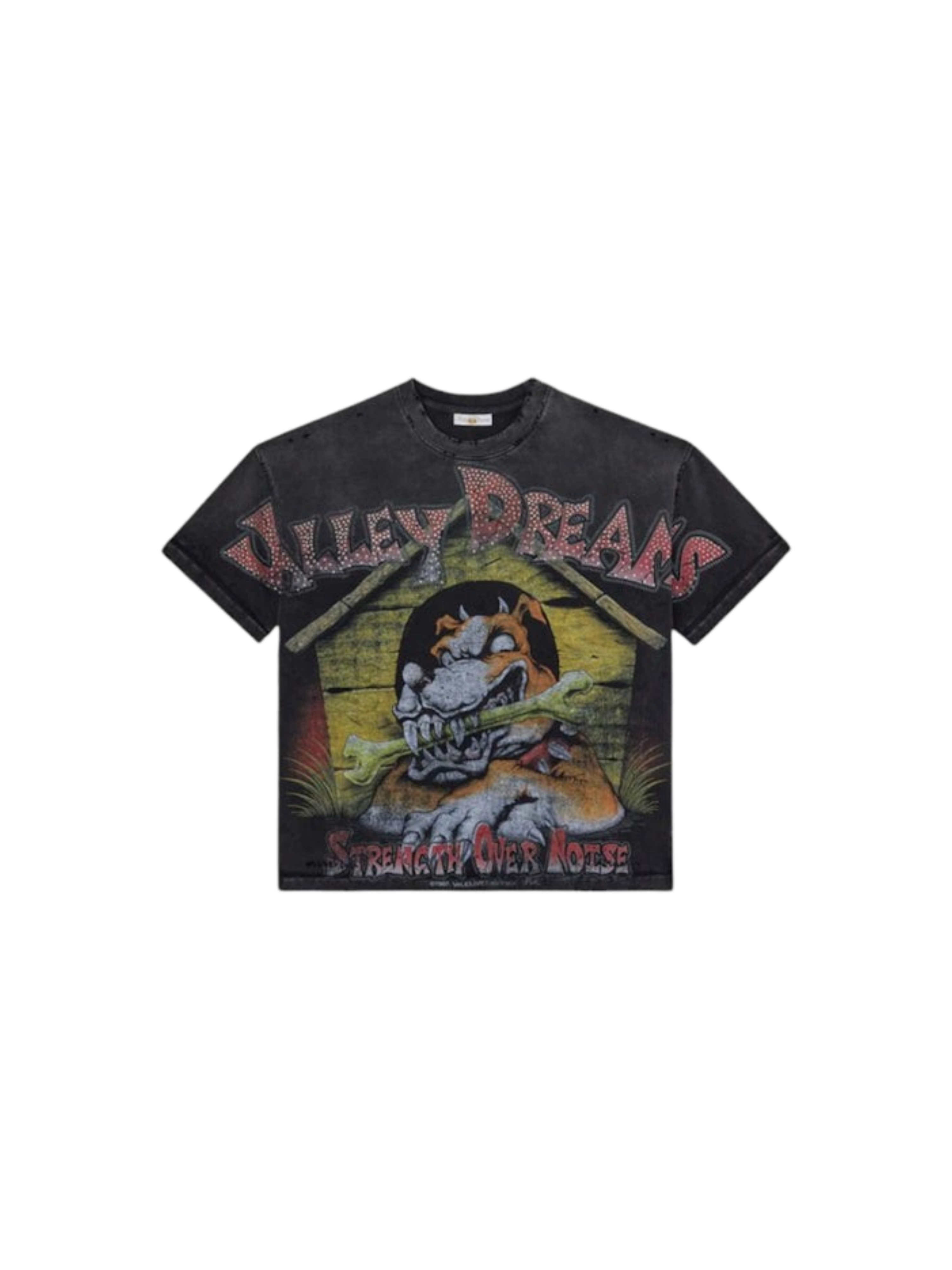 Camiseta Doghouse Bling "Stoned Black"