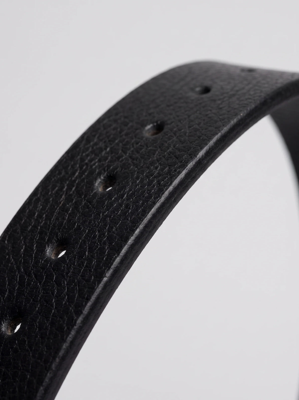 Leather Belt THESAINT "Black"