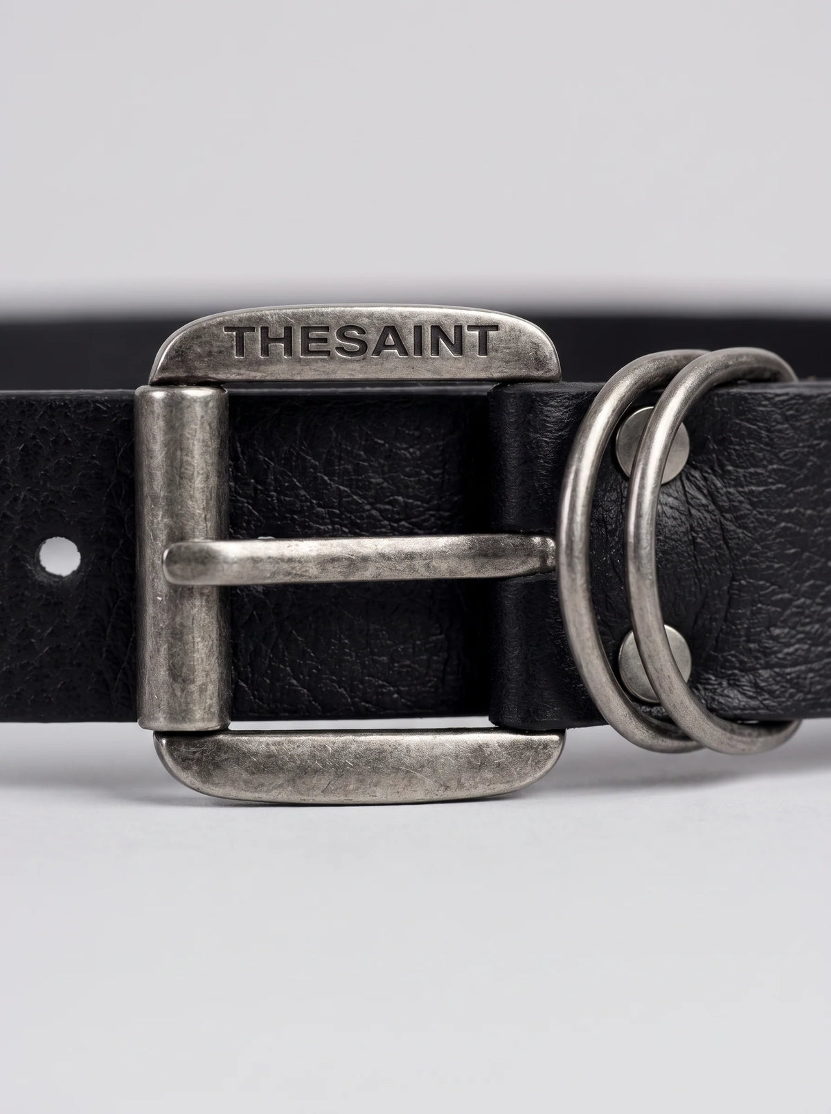 Leather Belt THESAINT "Black"