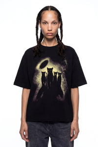 Alcateia Boxy Tee "Black"