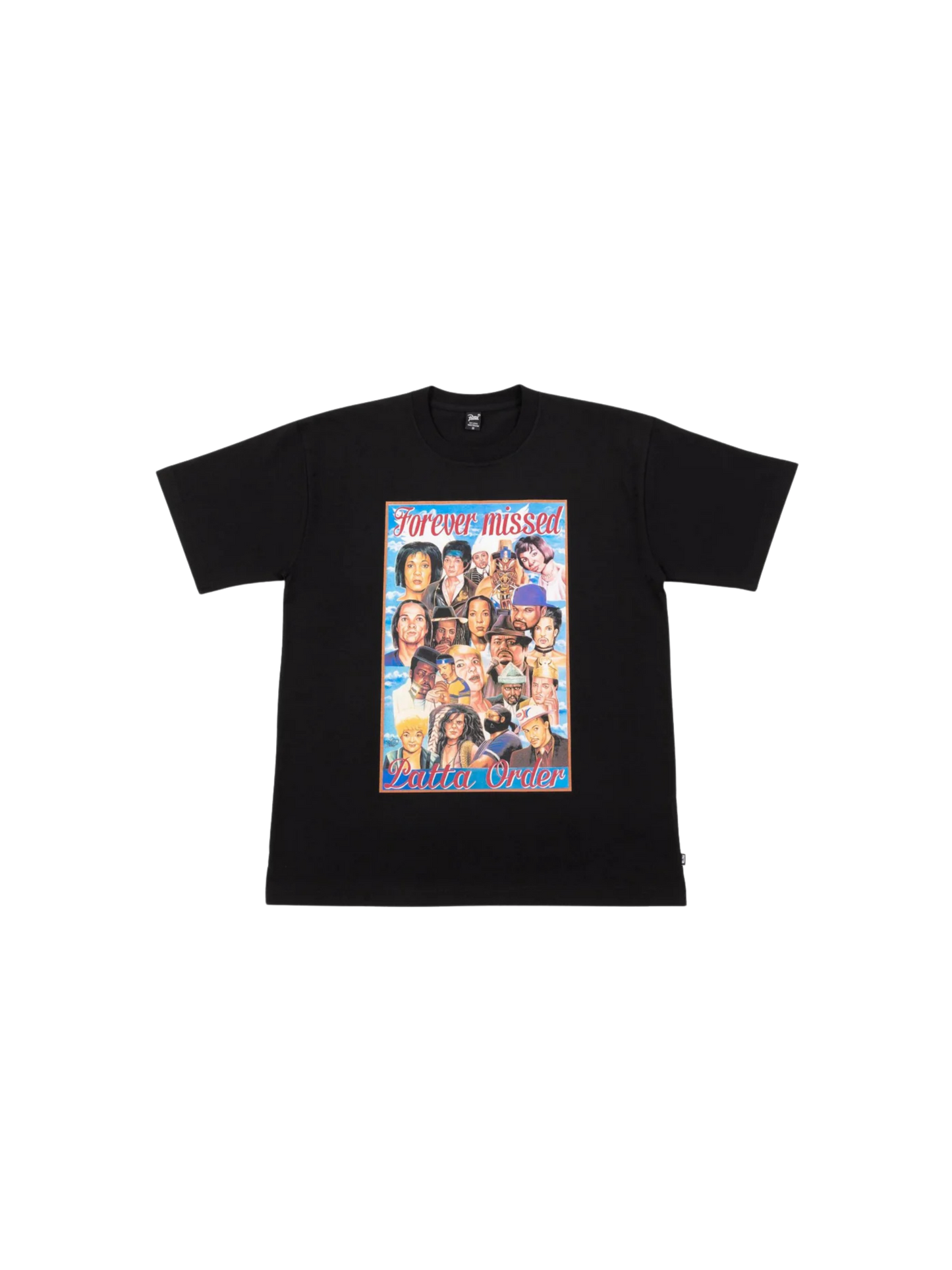 Camiseta Patta X Order Poster "Black"