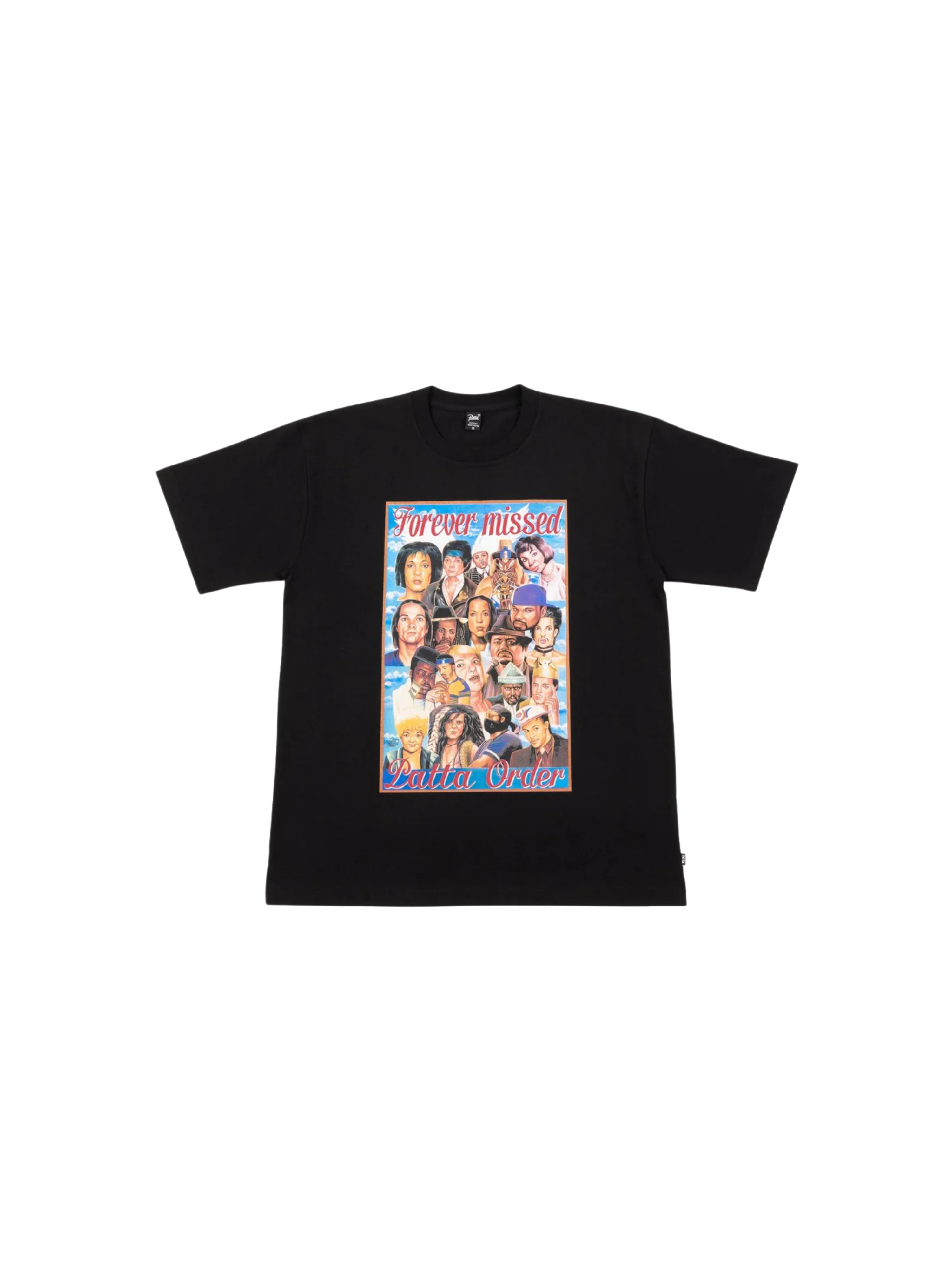 Camiseta Patta X Order Poster "Black"
