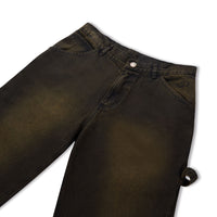 Carpenter Jeans Pants Dirty "Brown"