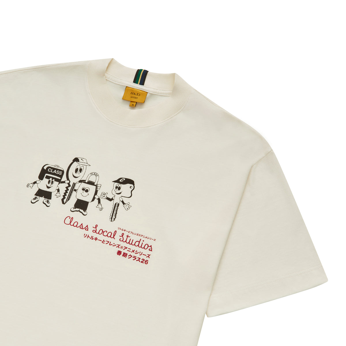 T-Shirt Key Family "Off White"