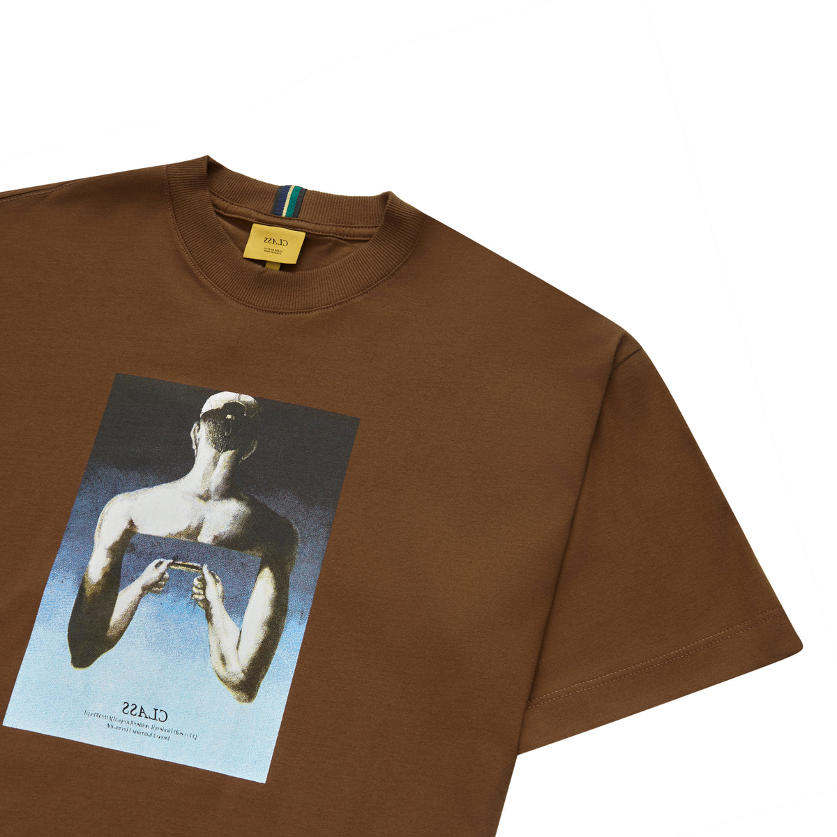 T-Shirt Tripping In The 4TH Dimensione "Brown"