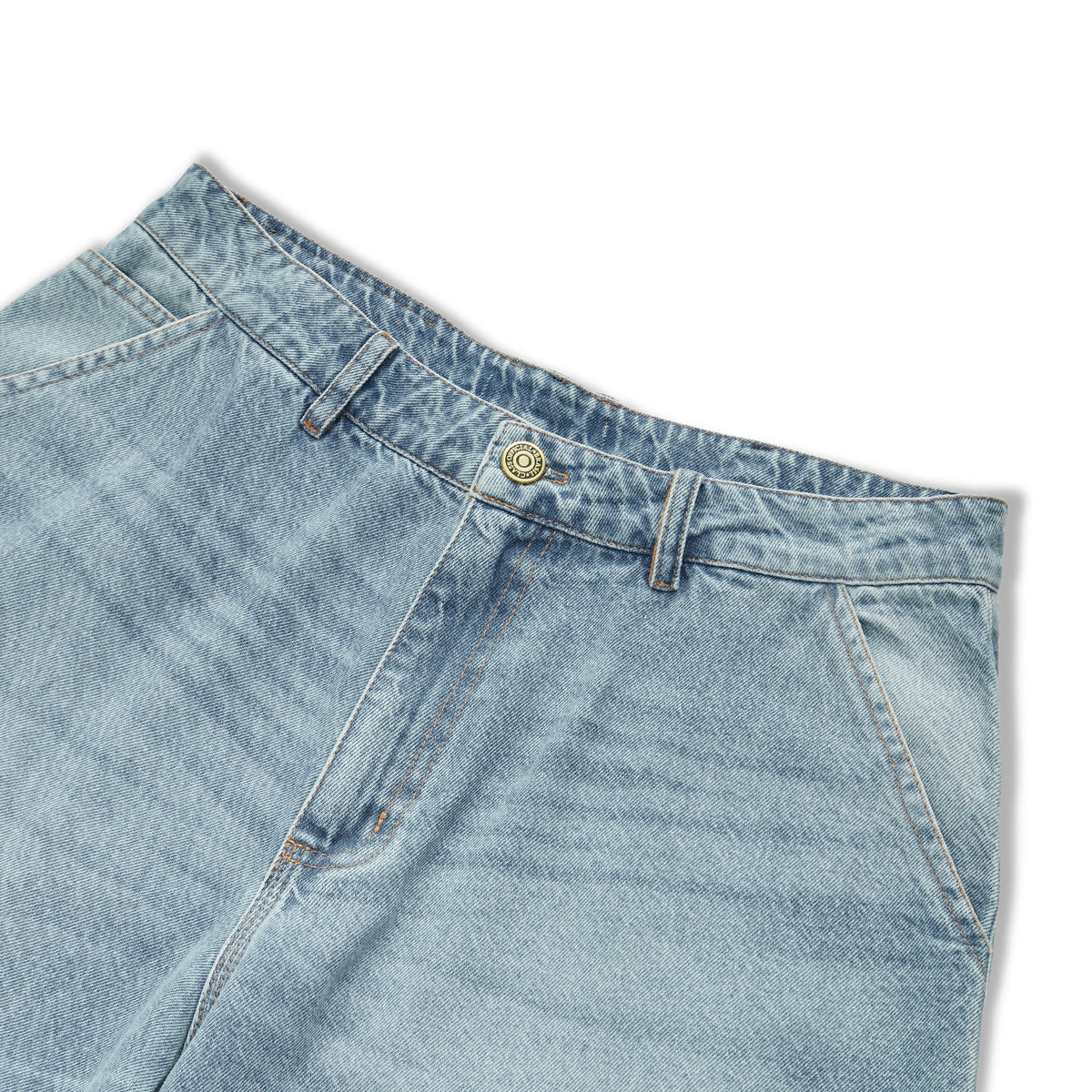 Wide Jeans Pants Class "Serigraphy Blue"