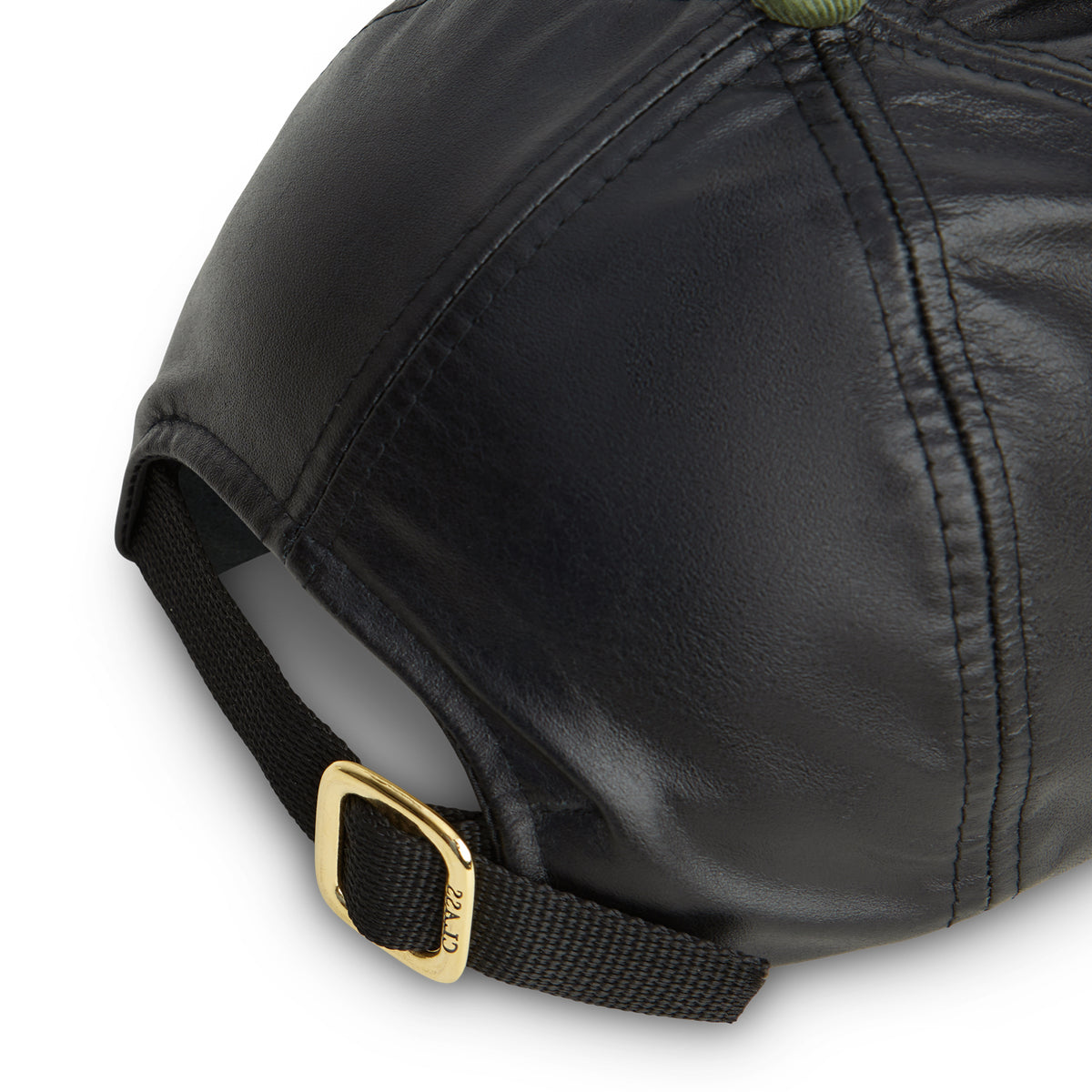 Polo Hat Pipa Leather "Black"