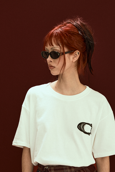 CARNAN - Safety Pin Classic T-Shirt "Off White"