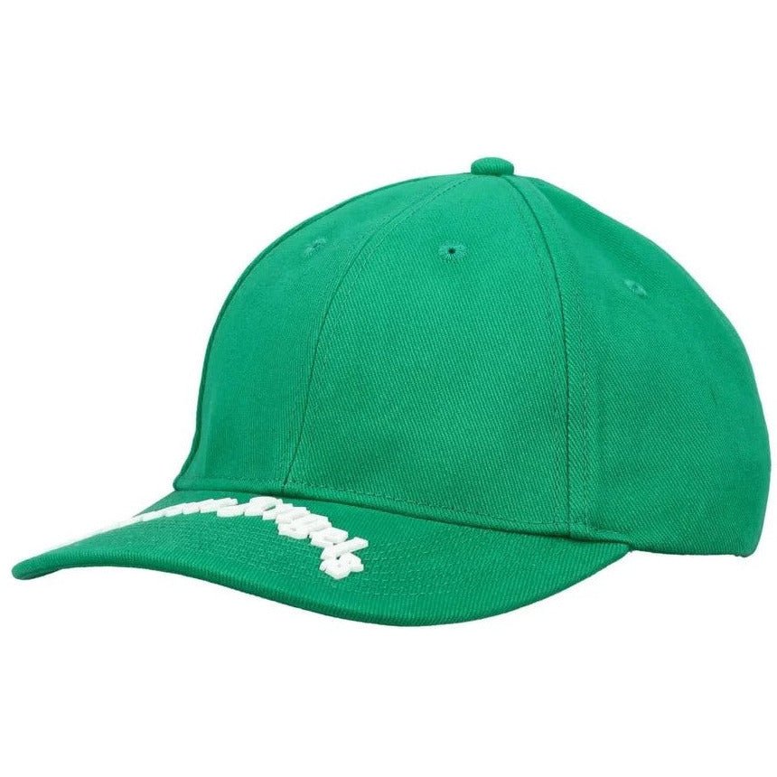 44349844881693 Cap Palm Angels Curved Logo Cap "Green" da PALM ANGELS vendido pela THE GAME