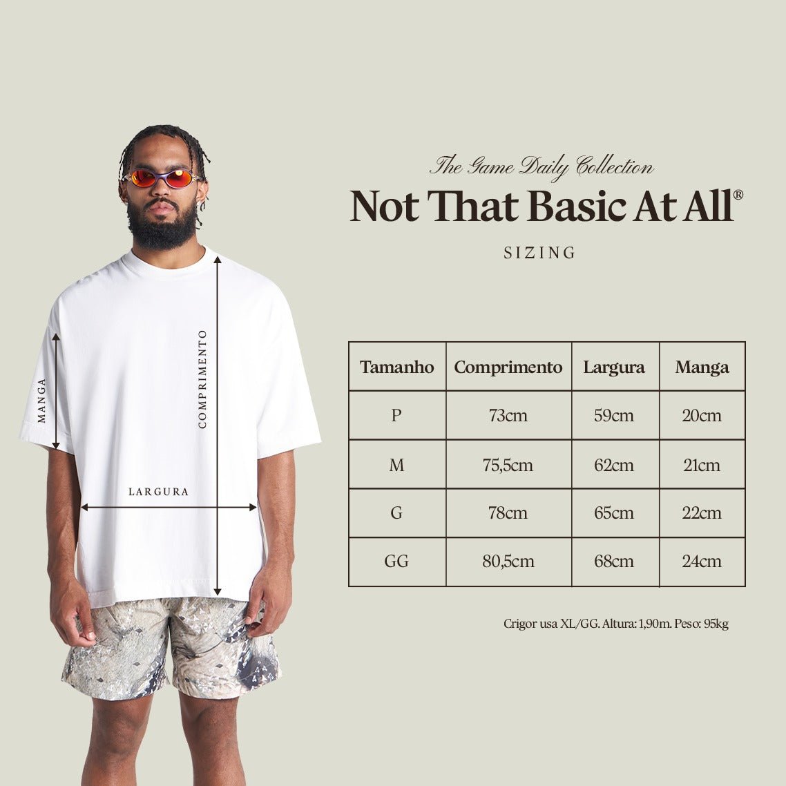 48284729639197 T-Shirt Not That Basic Tee® "Off - White" S/P da THE GAME vendido pela THE GAME