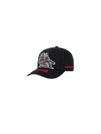 49012597784861 Cap SUPREME - Ducati 6 Panel Hat "Black" da SUPREME vendido pela THE GAME