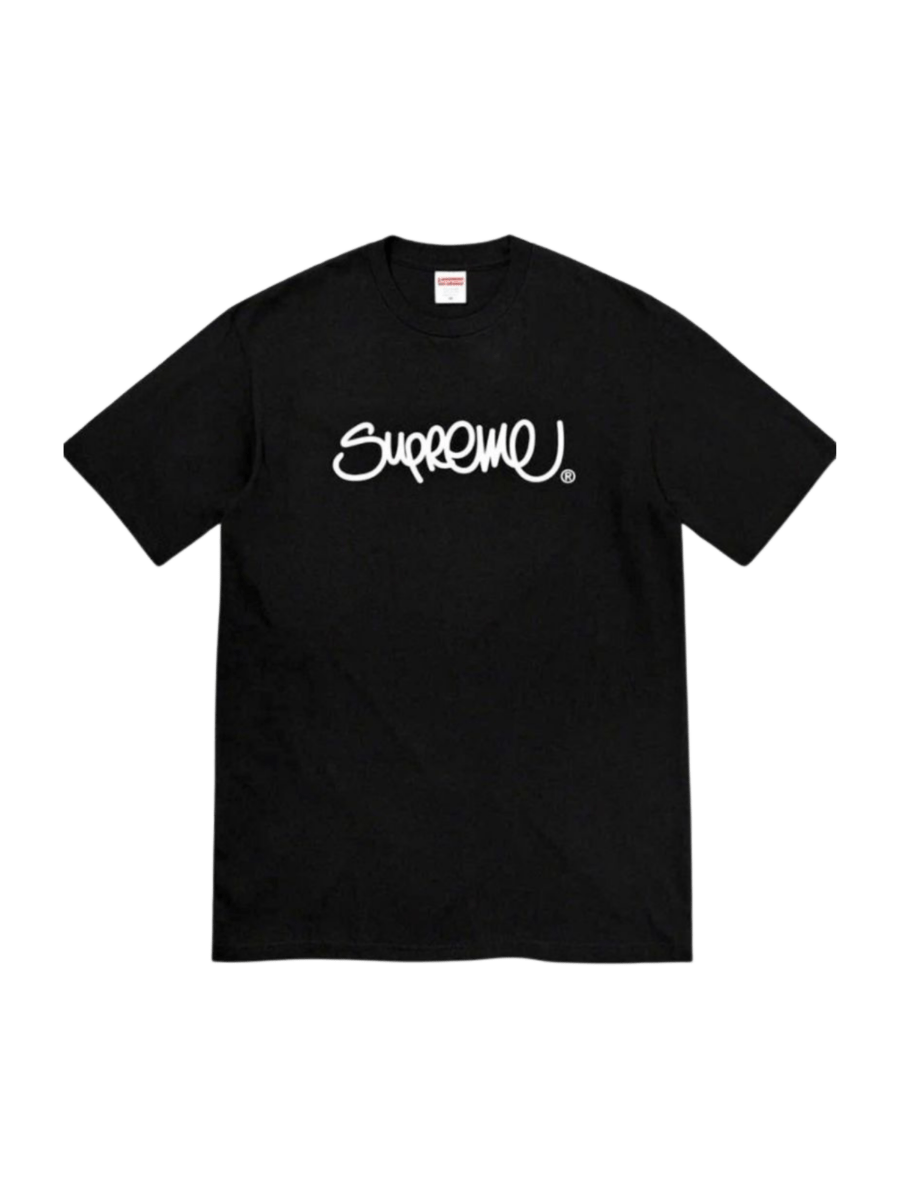 49119682887965 T-Shirt Handstyle Tee "Black" XL/GG da SUPREME vendido pela THE GAME