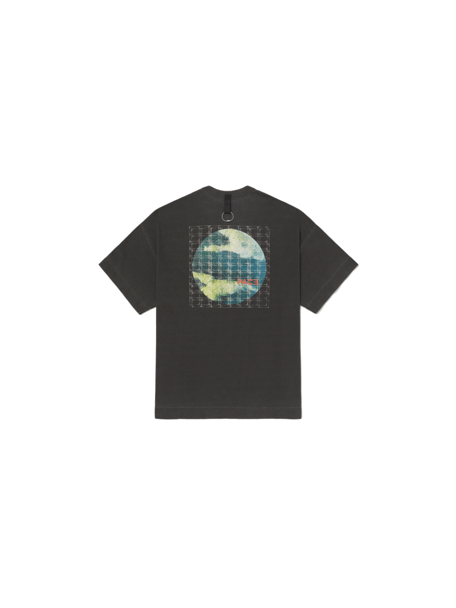 49252393287965 T-Shirt Grid Moon Tee Oversized "Washed Black" L/G da PACE vendido pela THE GAME