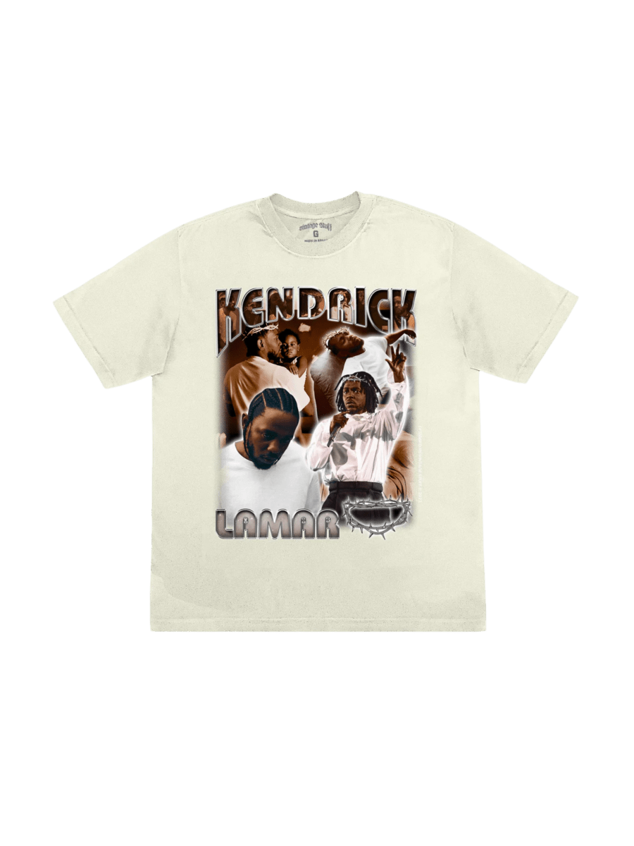 49455462318365 T-Shirt Camiseta Kendrick Lamar "Off White" S/P da VINTAGE STUFF vendido pela THE GAME