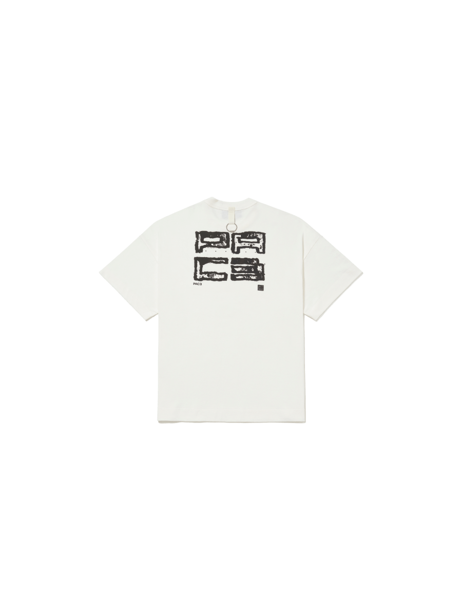 49621522383133 T-Shirt Boulder Tee Oversized "Off White" L/G da PACE vendido pela THE GAME