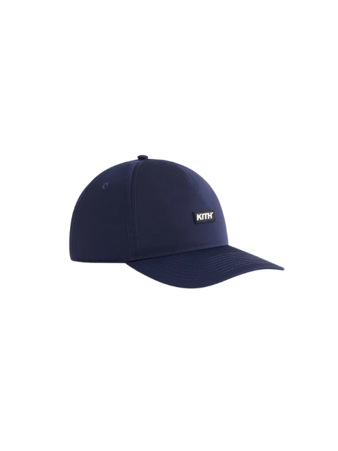 Cap Kith Wrinkle Nylon Bay Low Pinch Crown Snapback "Nocturnal"