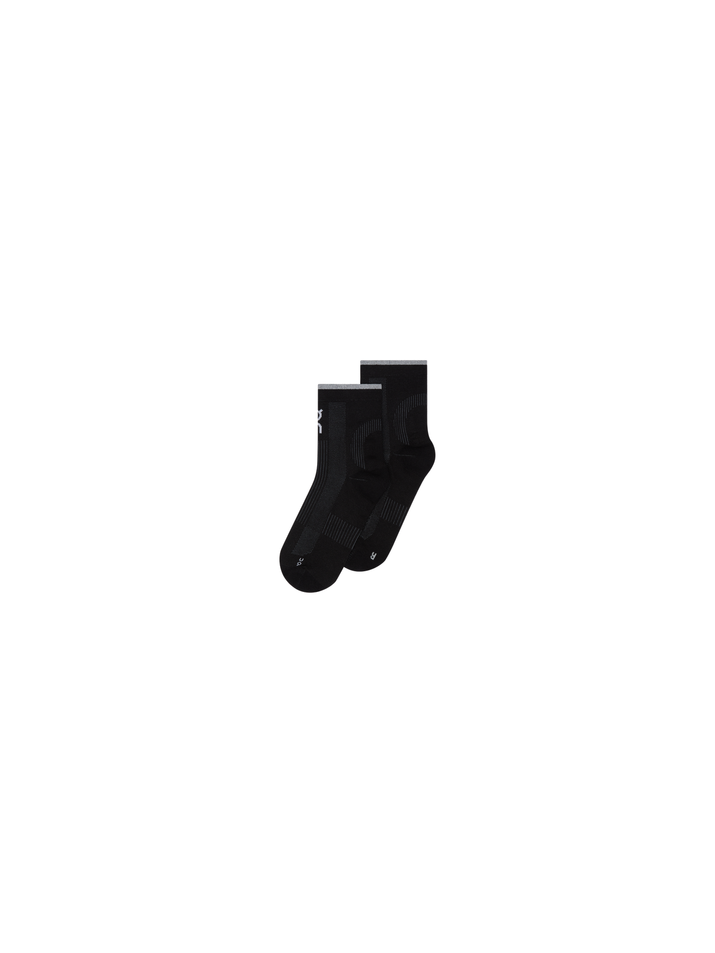 Performance Run Sock Mid "Black/Eclipse"