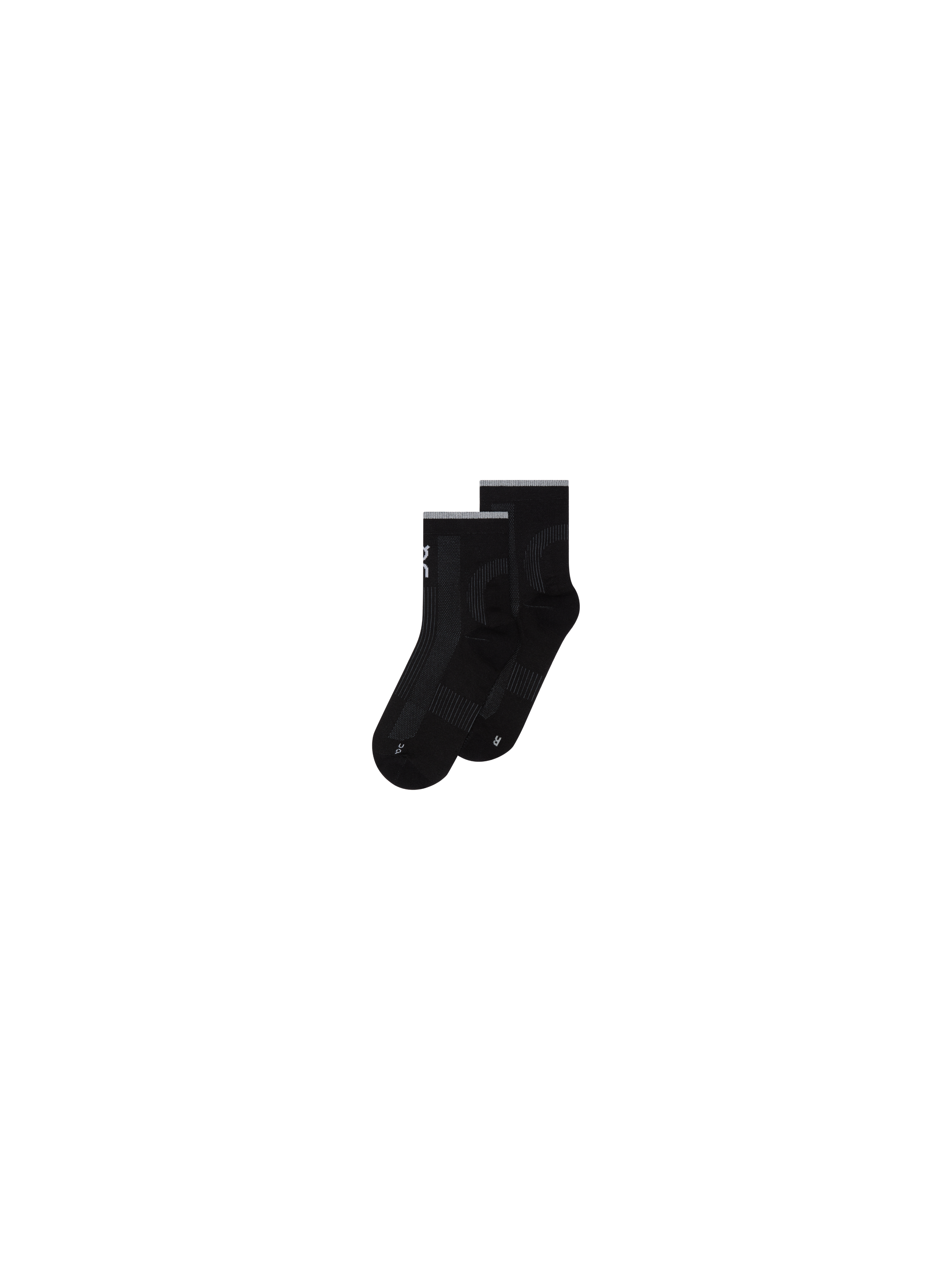 Performance Run Sock Mid "Black/Eclipse"