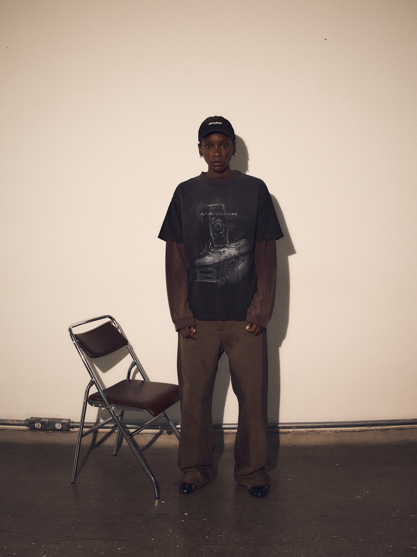 Anvil T-Shirt "Stoned Black"