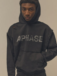 Classic Frontal Hoodie "Stone Black"
