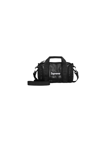 Mesh Mini Duffle Bag "Black"