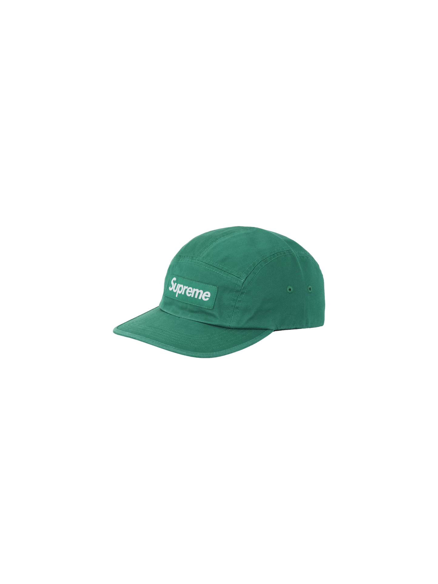 Washed Chino Twill Camp Cap "Green"