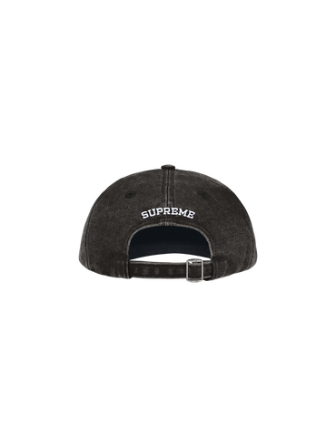 Pigment Coated Canvas S Logo 6-Panel "Black"