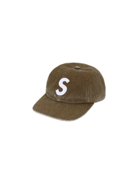 Pigment Coated Canvas S Logo 6-Panel "Olive"