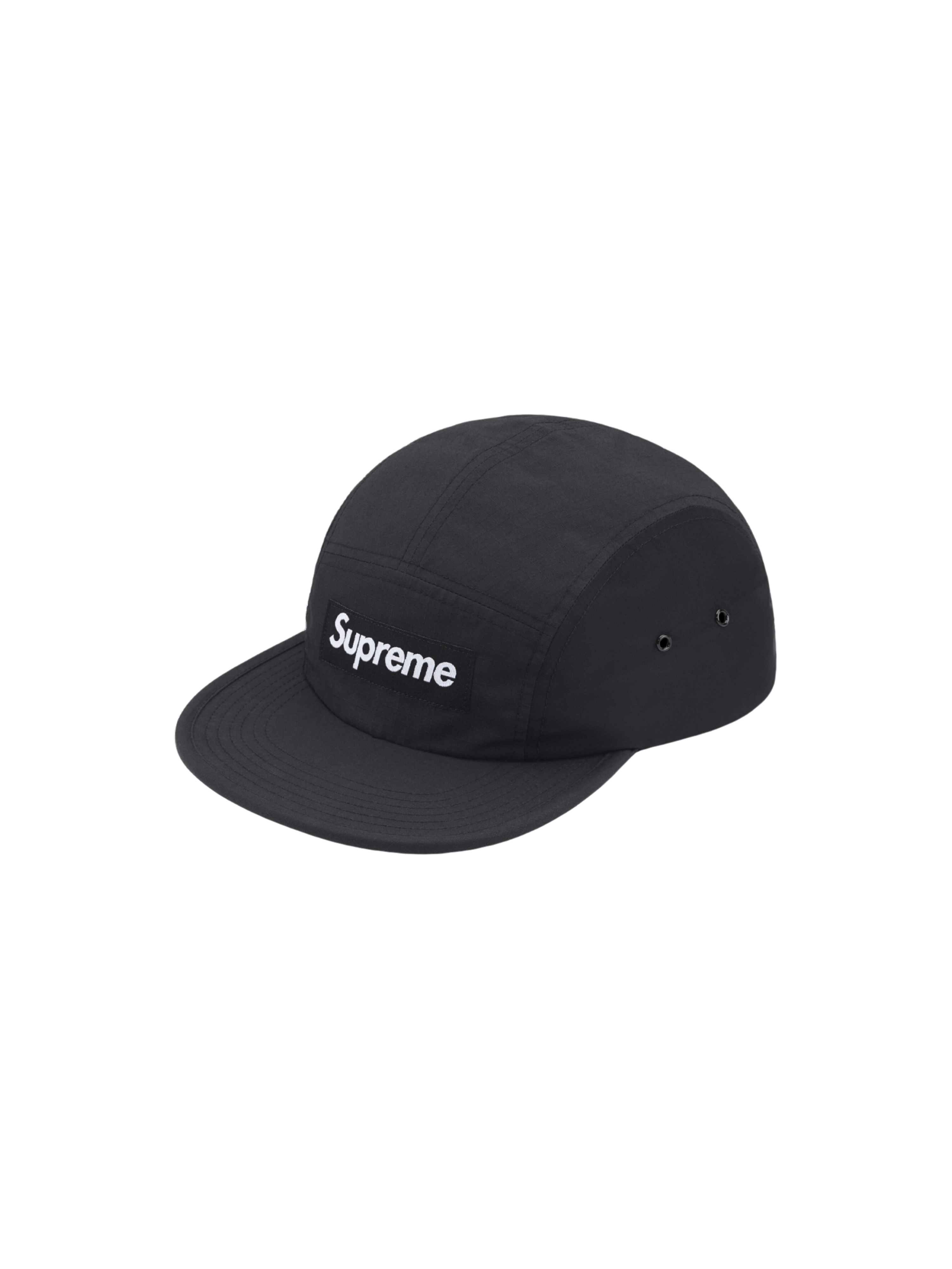 Waxed Ripstop Camp Cap "Black"