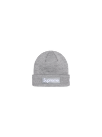 New Era Box Logo Beanie "Heather Grey"