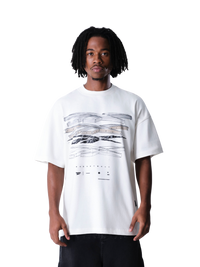 T-Shirt Oversized Layers "Off White"